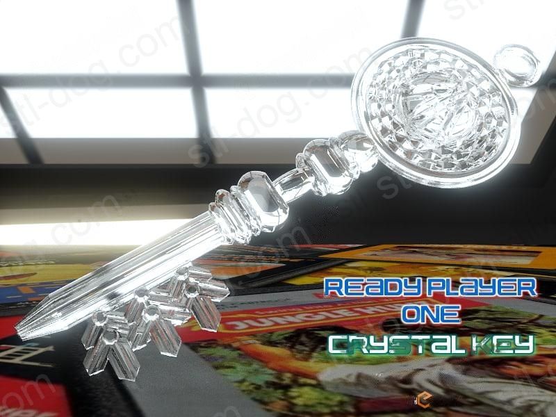 头号玩家 水晶钥匙 3D打印图纸